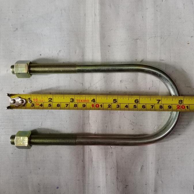 KLAM KLEM PER U BOLT SPRING L300 T120SS FUTURA 7.5 7,5 INCHI murah