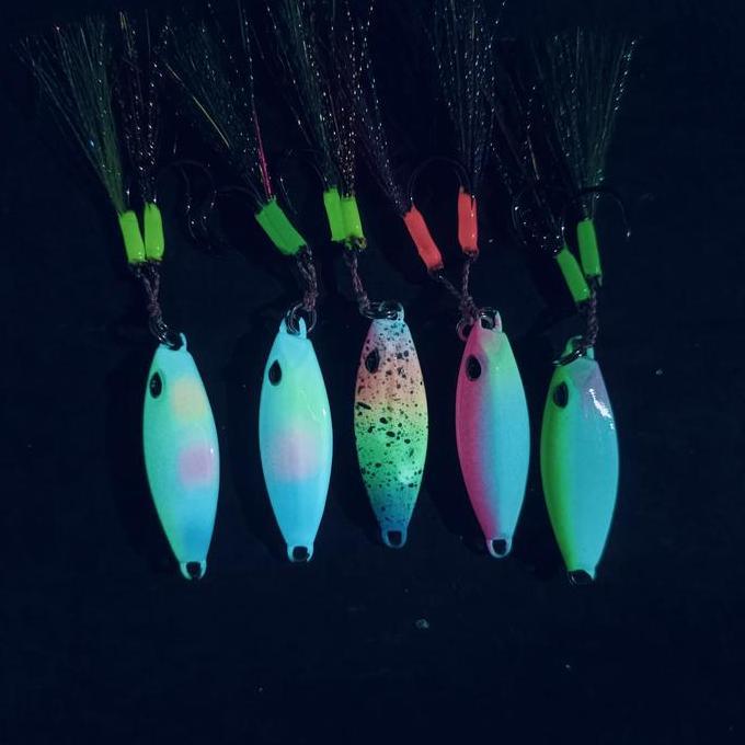 METAL JIG PLUS KAIL FUL GID 40gram 30gram 20gram metal jig 30gram micro jig plus kail slow rocker ji