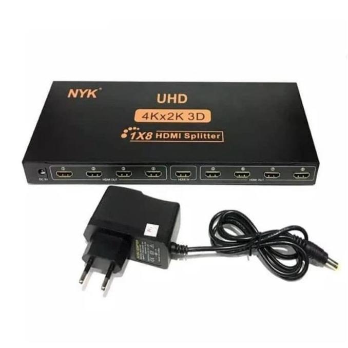 BEBAS ONGKIR - HDMI Splitter 8Port - HDMI SPLITTER 8PORT