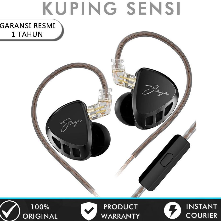 KZ Saga High Performance Magnetic Dynamic Driver In Ear Monitor Earphone