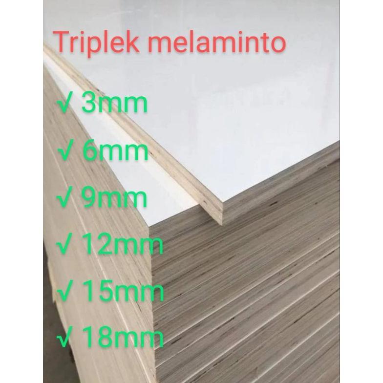 trimin 9mm/triplek trimin 9mm/triplek putih 9mm/triplek trimin potongan custom