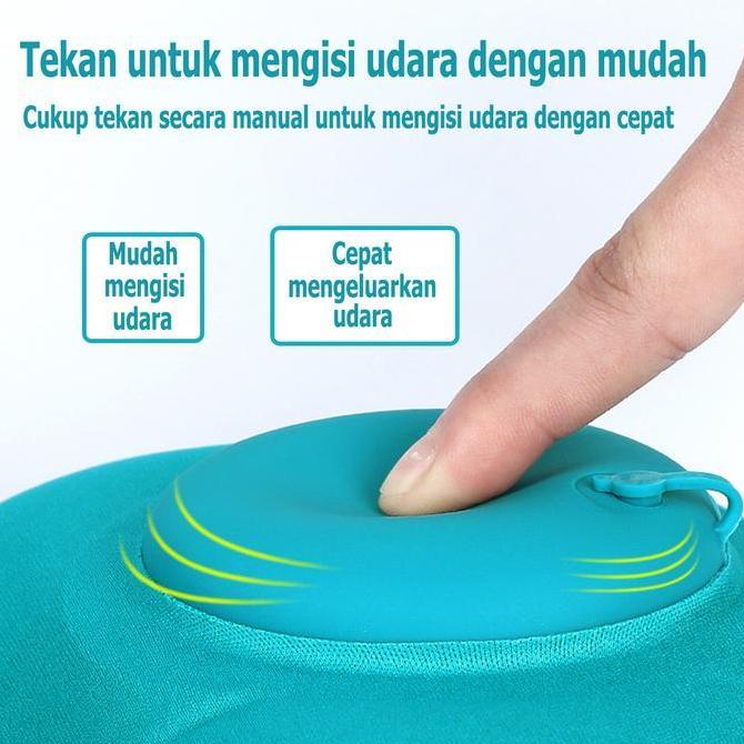 HIGH SELECT Bantal Tiup Bantal U Bantal Leher Tiup Dengan Tekanan Bantal Leher Tiup Untuk Perjalanan