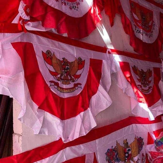 Umbul umbul merah putih 3 meter DS