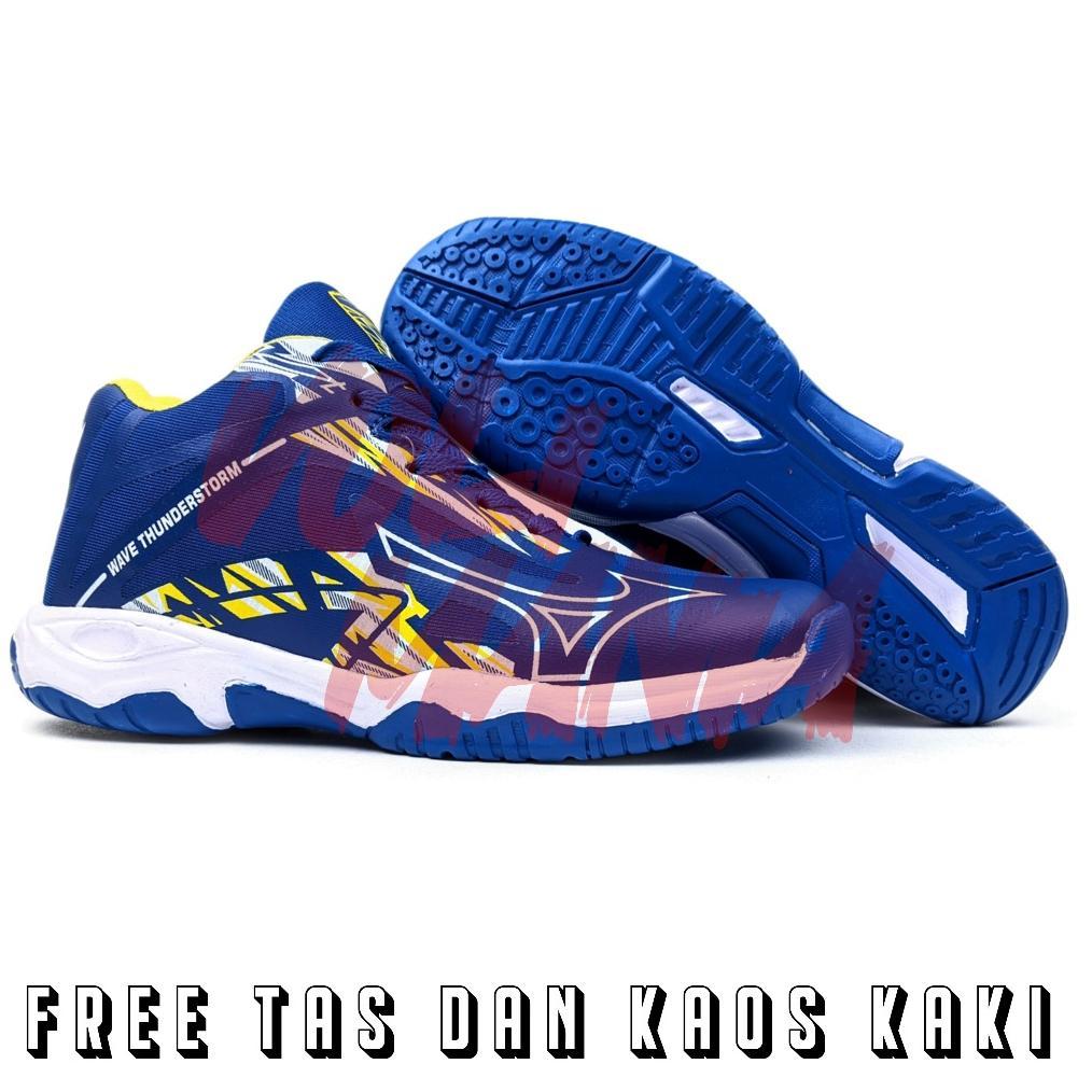 Diskon Sepatu Volly Mizuno Wave Thunderstorm Sepatu Voli Mizuno Sepatu Voly Mizuno Terbaru Wlz Sepat