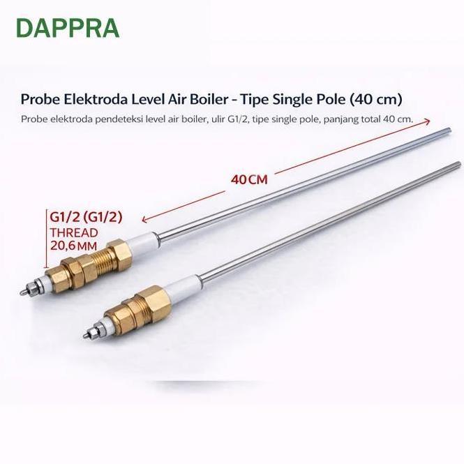 Boiler Water Level Sensor Electrode Probe 1 Stick G1/4 Water Level Electrode Rod Oj95 Hemat