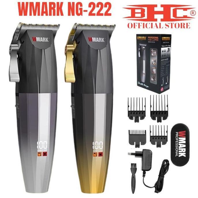 Termurah Wmark Ng-222 Hair Clipper Original Mirip Jrl / Mesin Cukur Rambut Razor Merah Sisir Kumis J