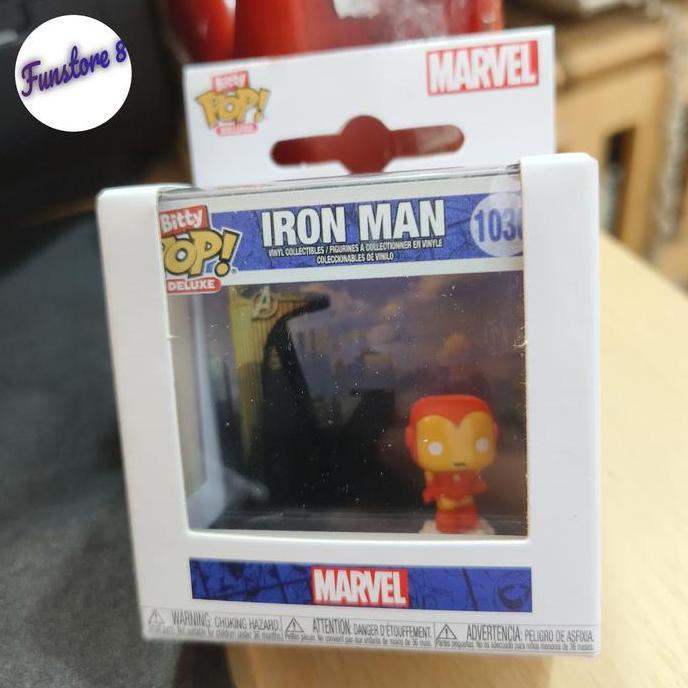 HOT SALE FUNKO BITTY POP DELUXE IRON MAN AVENGER TOWER TERMURAH