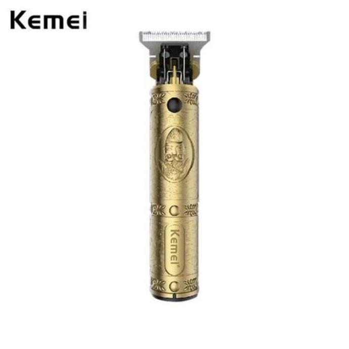 Termurah Kemei Hair Trimmer Km 700B Usb Rechargeable Hair Clipper Ukiran Rambut