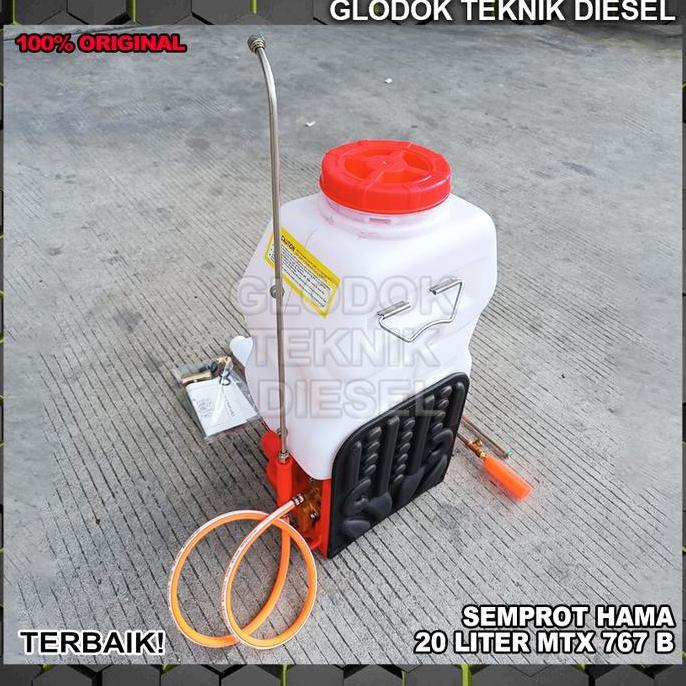 Mesin Sprayer Semprot Hama Gendong 20 Liter Mtx-767B Knapsack Portable Sprayer 20 L Mtx 767 B Origin