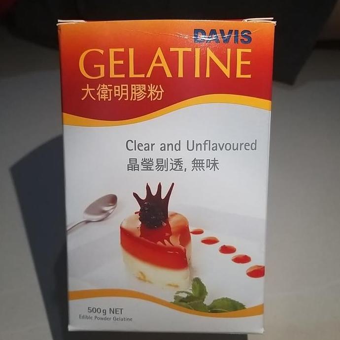bubuk gelatin / gelatine / Davis Gelatine Puding SNC