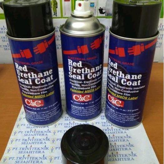 dewasty - red urethane seal coat cnc,c&c 02044 electrical pelapis poliuretan Diskon