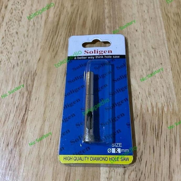 mata bor kaca mata bor keramik granit SOLIGEN 8 mm