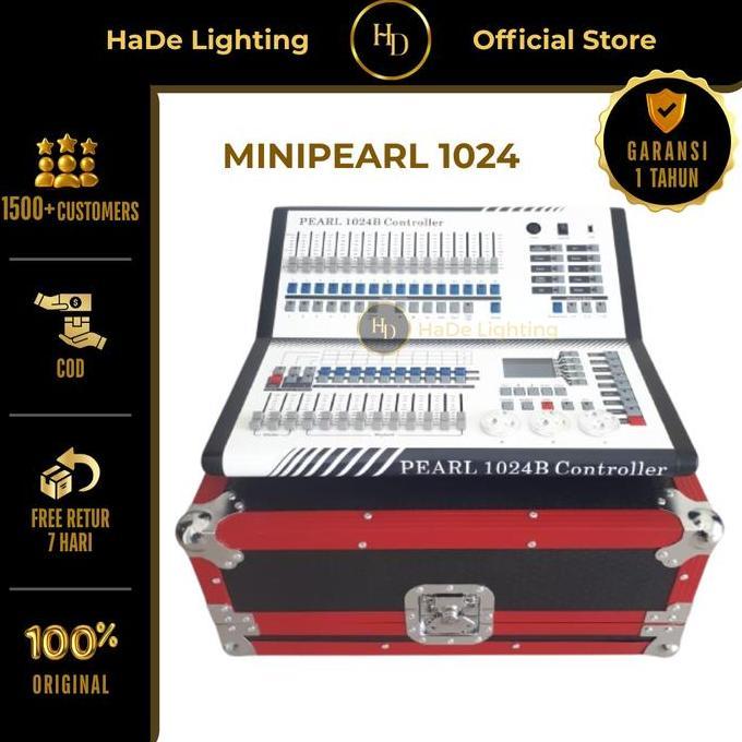 Mixer Minipearl 1024B DMX 512 - Mixer Lighting Minipearl 1024B Lighting Controlled Parled Beam Free 