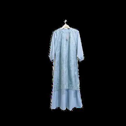 100% AMAN GAMIS BURKAT TILE MUTIARA PREMIUM BAJU GAMIS KEKINIAN DRES/LONGDRES LENGAN KARET