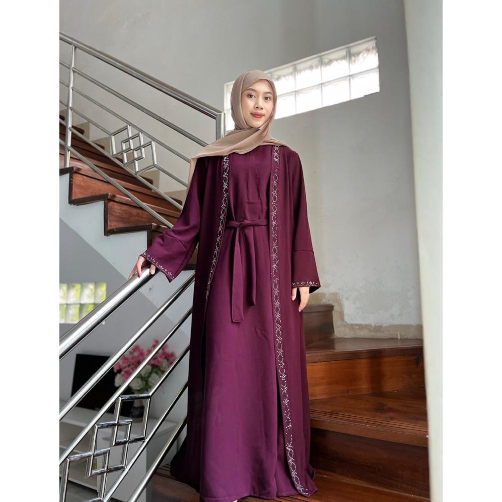 NEW ARRIVAL Zavera Abaya terbaru syari sabrina anti UV Gamis lebaran Abaya dewasa Gamis haji dan umr