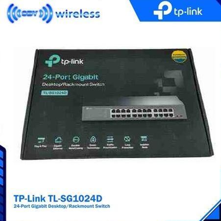 TPLINK TL-SG1024D Switch Hub 24 Port Gigabit Unmanaged