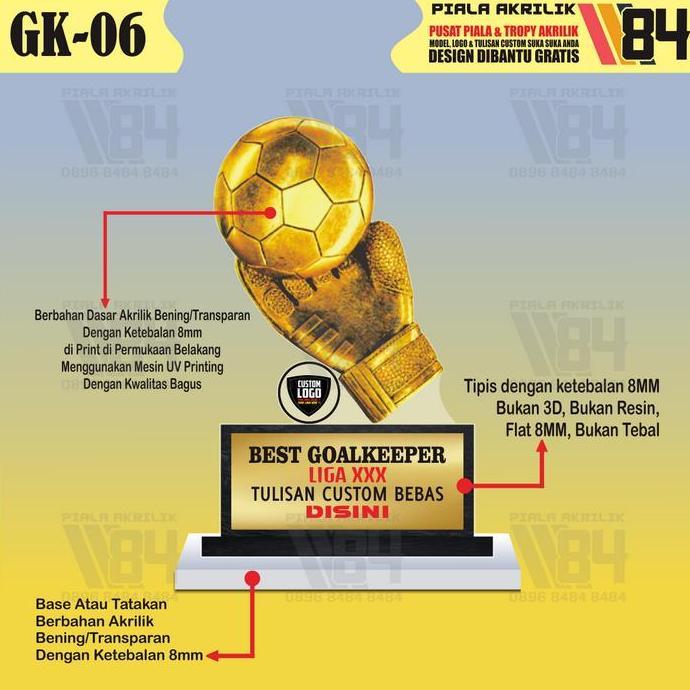 PIALA KIPER TERBAIK, PIALA KIPER, TROPY KIPER, TROPI KIPER, TROPHY KIPER, PIALA GOALKEEPERS, PIALA G