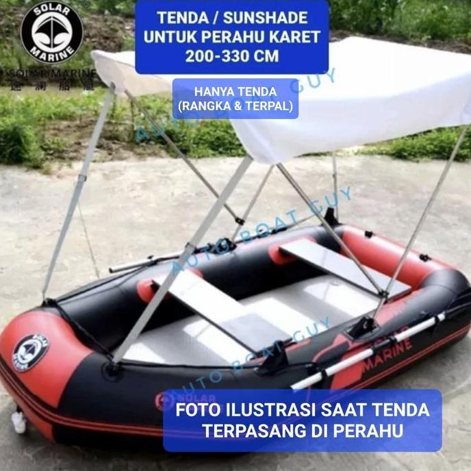 Tenda / Sunshade Perahu Karet Original Solar Marine model Bimini Top