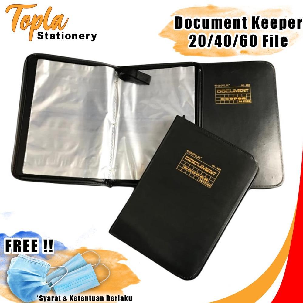 Dokumen Keeper Map Resleting Kulit Anti Air Isi 60 Lembar Map Ijazah Dk 888 Map File Resleting Map D