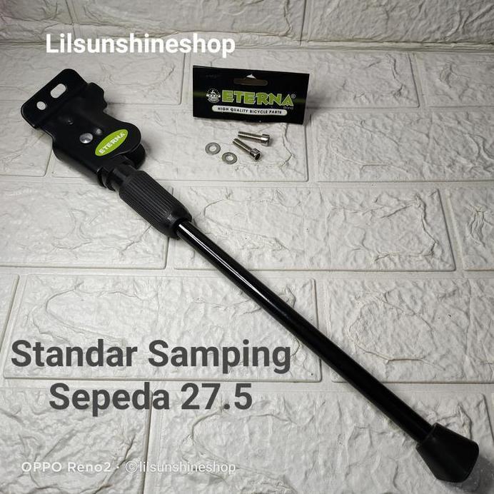 Ready Jagang Standar Samping Sepeda 27.5 ETERNA Jarak Antar Titik Tengah Lubang 2cm Untuk Polygon Xt