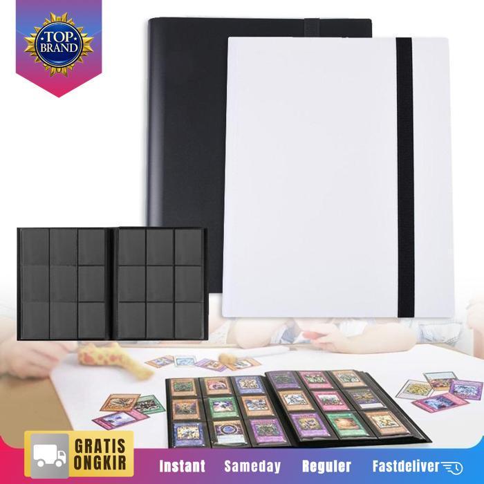 Koleksi Buku Photocard 360Pcs 9 Slot Buku Koleksi Kartu A4 Album Foto Card Album Kartu Album Koleksi