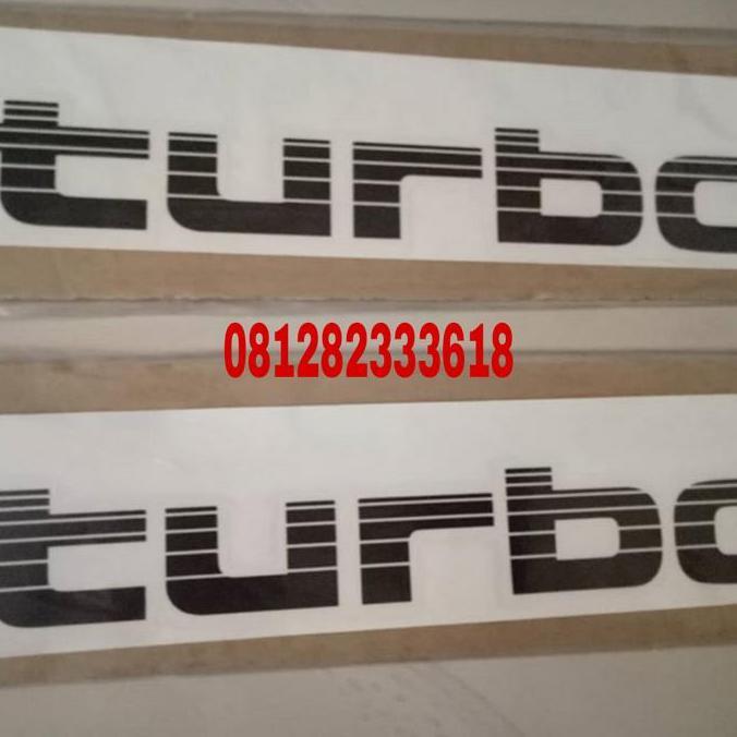 indiwart Stiker Body Turbo Landcruiser 80 VX80 LC80 Silver Diskon