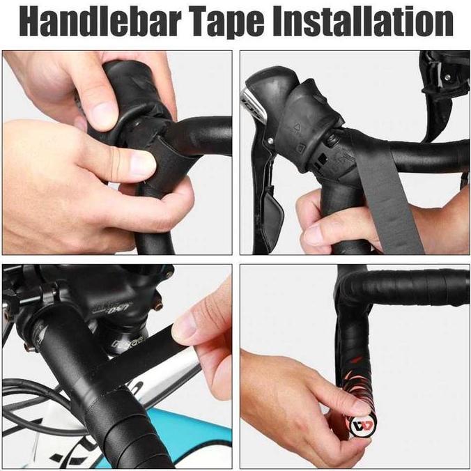 West Biking Hand Grip Bar Tape Sepeda Gravel Roadbike Fixie A1079 SR