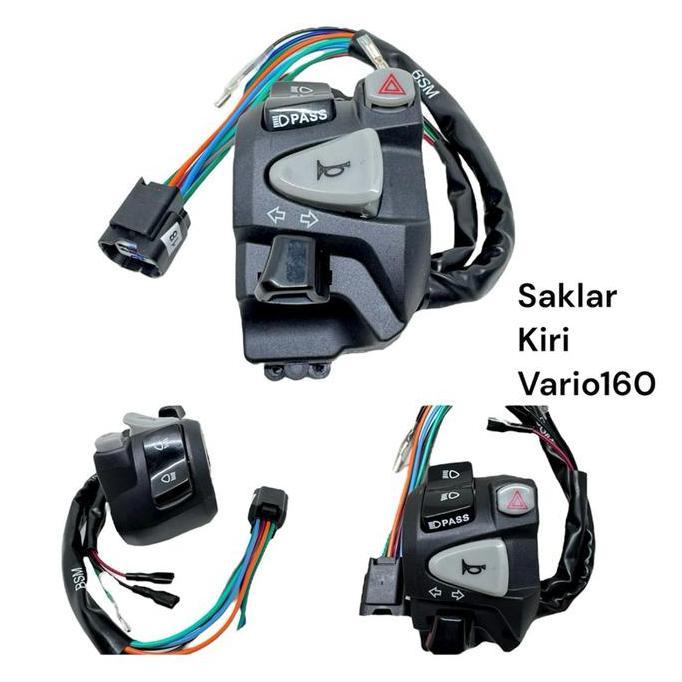 SAKLAR MOTOR KIRI VARIO160 PNP VARIO160/ADV Dan universal all motor tinggal Akalin motor beat vario 