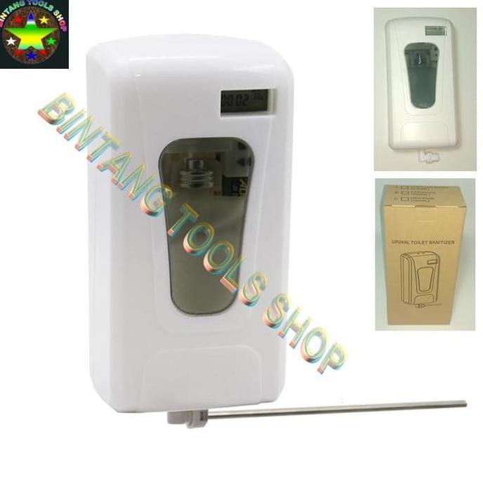 F1908B-W LCD URINAL DISPENSER SANITIZER HOTEL OFFICE MALL RUMAH SAKIT