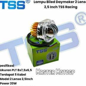 projie biled daymaker 2 lensa mini 2.5inch waterproff devil warna Led Proyektor motorcyle Pro G proj