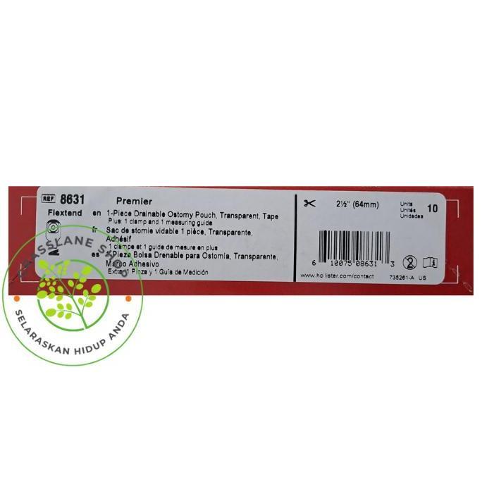 Fitplus- Kantong Kolostomi Colostomy Bag Hollister 8631