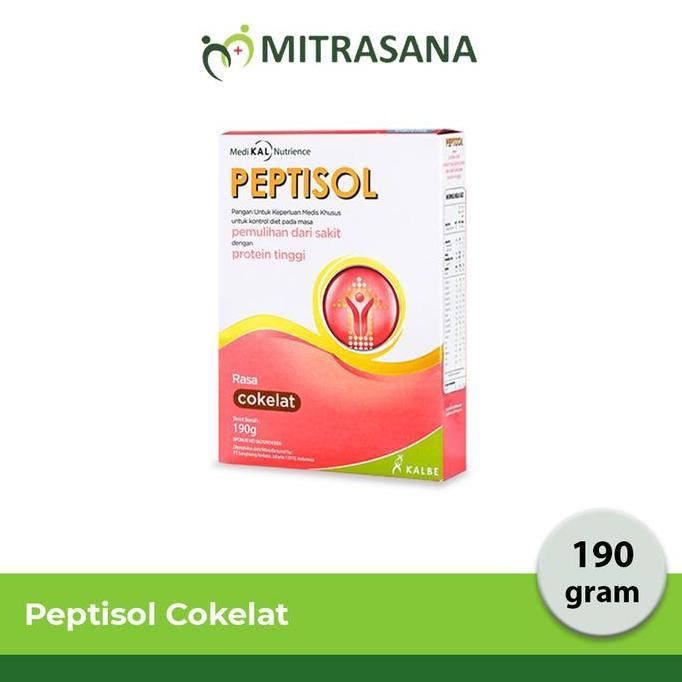 Cow- Peptisol Coklat/Vanilla (180Gr) - Nutrisi Untuk Masa Pemulihan