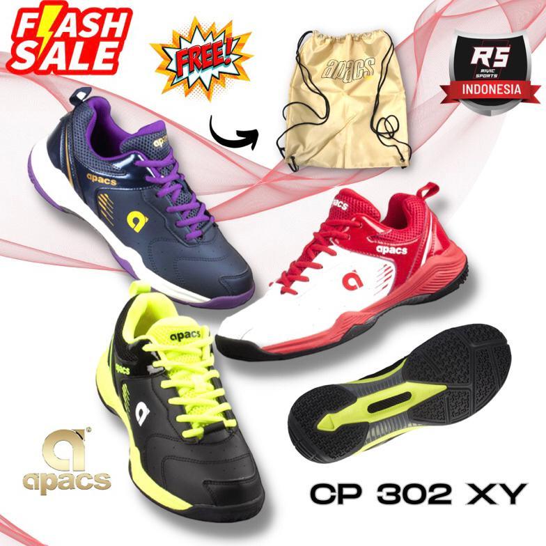 NEW PRODUCT Sepatu Badminton APACS CP 302 XY Original 100% SHB 65
