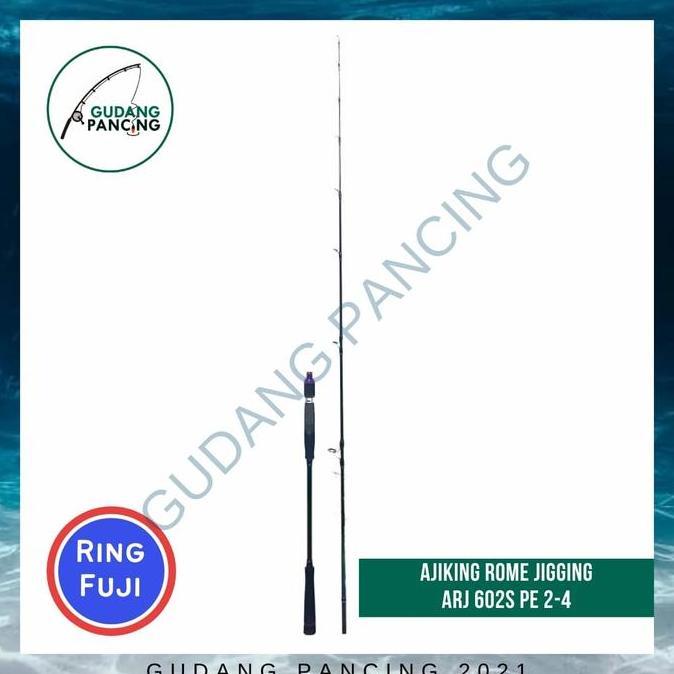 ROD AJIKING ROME JIGGING 602S RDM27