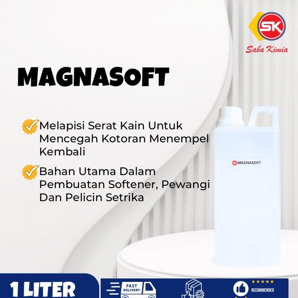 Magnasoft 1 Liter - Biang Pelicin Setrika / Bahan Pelicin Pakaian