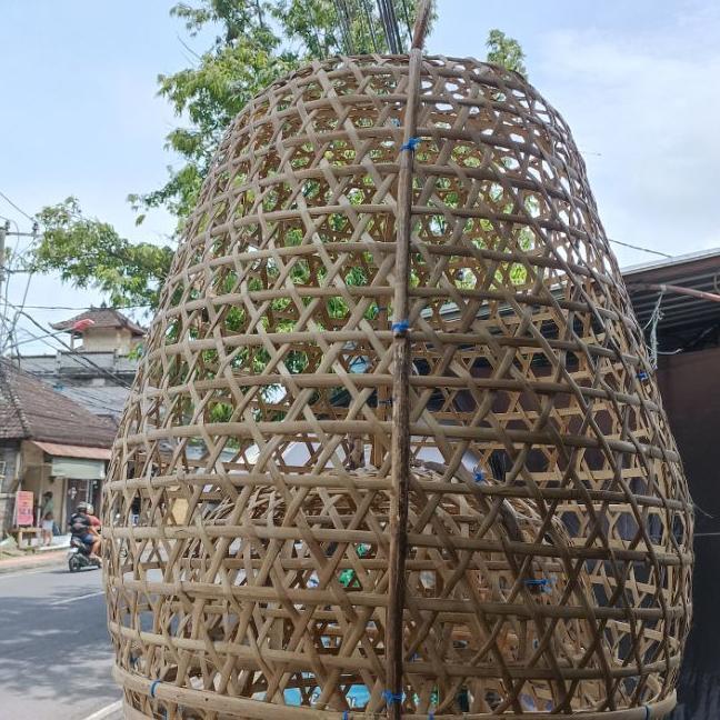 Sangkar Ayam Bambu Tradisional Guwungan Ayam Khusu Pengiriman Instan
