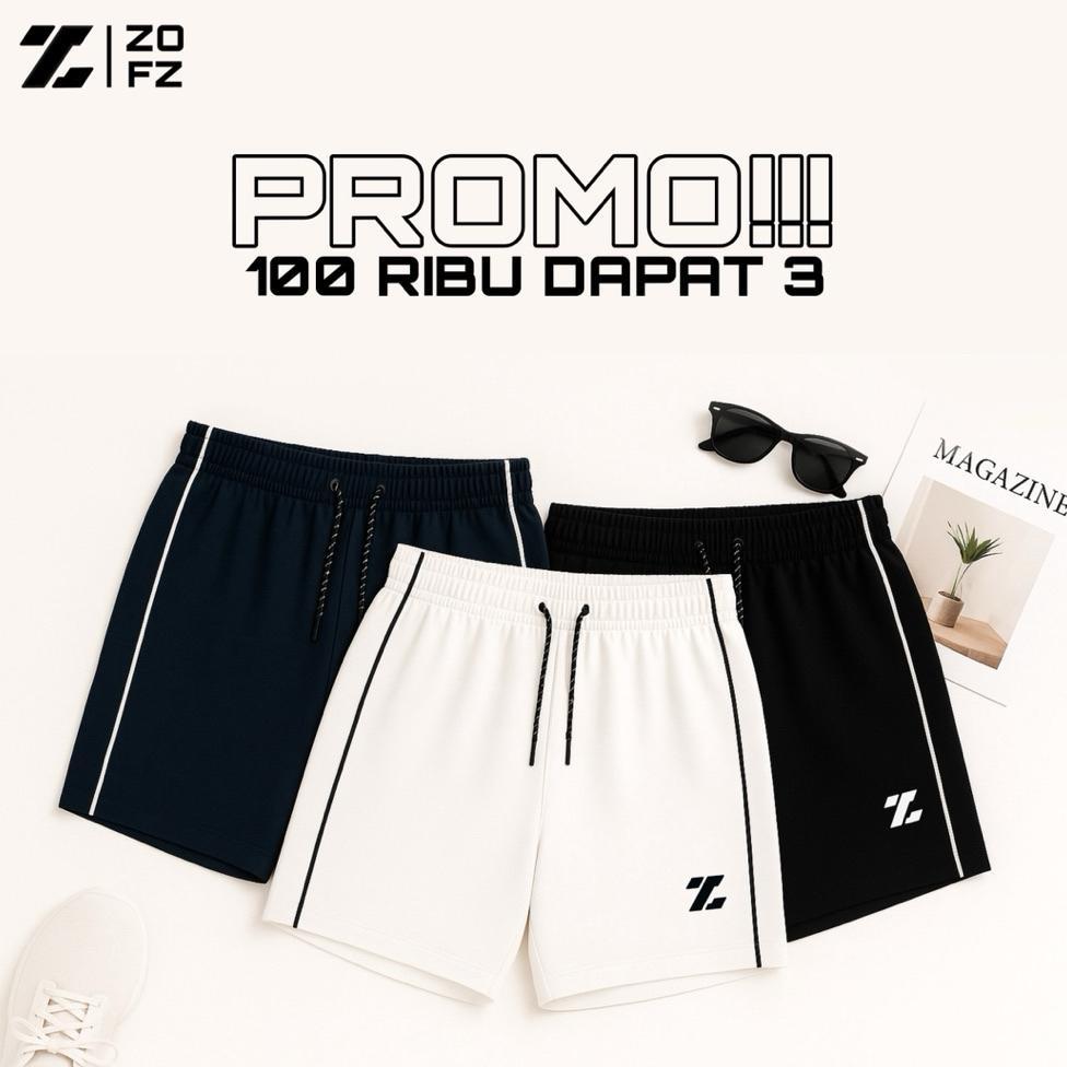 100 Ribu Dapat 3 Boardshort/Celana Pendek/Celana Surfing Pria