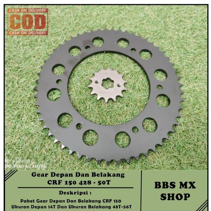 Gear Depan dan Belakang CRF 150 14T-50T