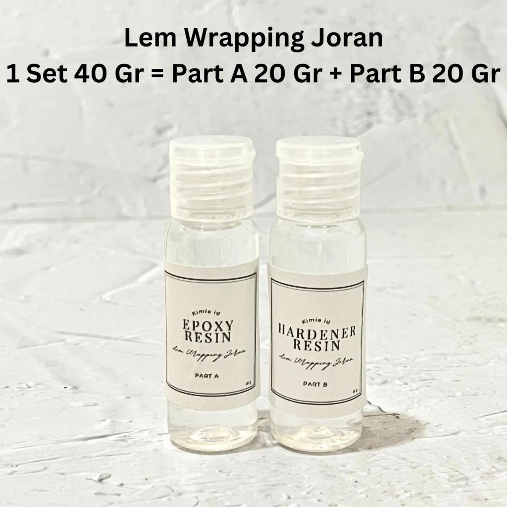 Lem Epoxy Resin Include Hardener - Lem  Wrapping Joran Bening - Resin Joran