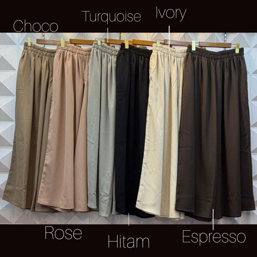 Recommended Zahara Bigsize Palazzo Pants Katun Twill(3)