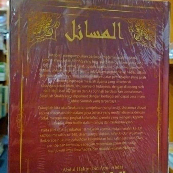 Al Masaail Jilid 8 Abdul Hakim Al Masail Muawiyah Bin Abi Al Masaa il