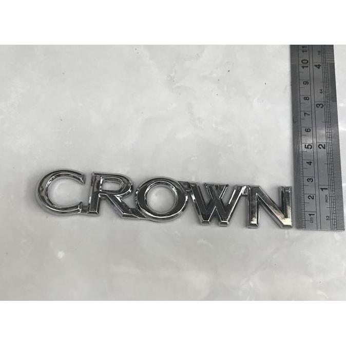 Emblem Crown untuk bagasi Toyota Crown