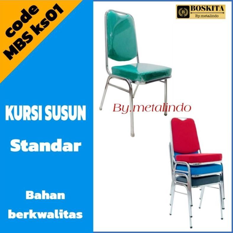 kursi Susun Kursi Seminar Kursi kantor Kursi makan Serbaguna (Jok kain )