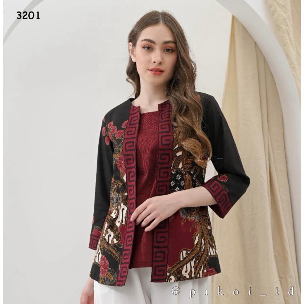 PROMO Batik / baju batik cewek / atasan batik cewek / baju batik kantor / baju batik modern murah