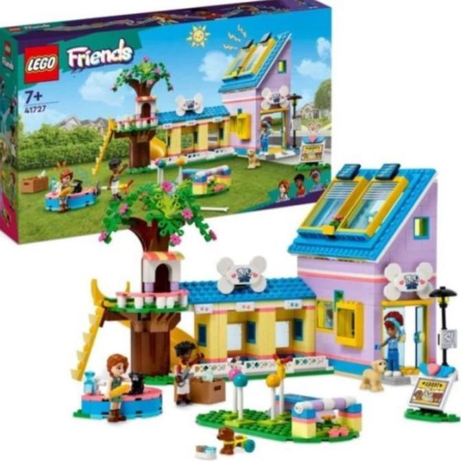 Lego Friends 41727 Dog Rescue Centre Building Toy Set Rumah Sakit Hewan dengan Pet Dog 617 Pcs