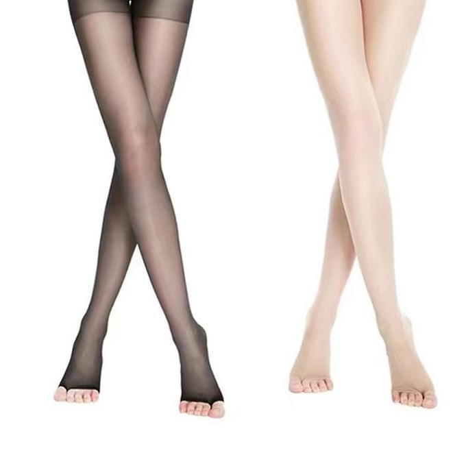 New- Stocking Jari Terbuka Stocking Transparan Stoking Kaki Warna Kulit Dan Black Stocking Stocking 