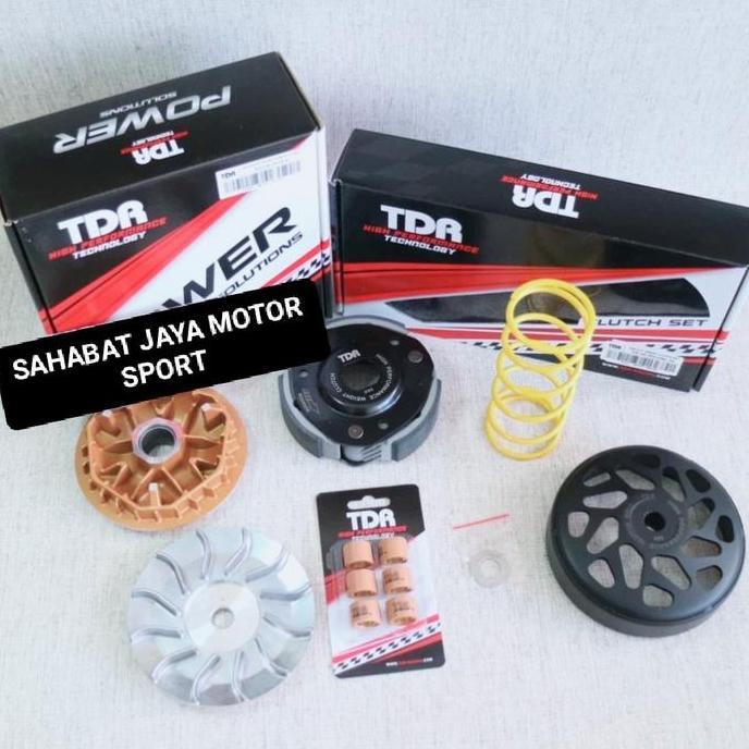 Upgrade CVT TDR Vario 150 Vario 160 PCX 150 PCX 160 ADV 150 ADV 160 Kampas Ganda TDR Mangkok Ganda T