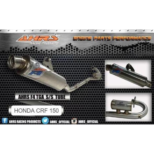 KNALPOT F4 TGA CRF 150 AHRS FULL STAINLESS
