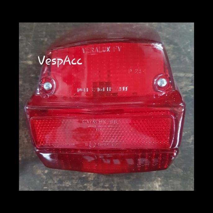 Stoplamp Lampu Belakang Vespa Pts Special Veralux Catalux Orinal