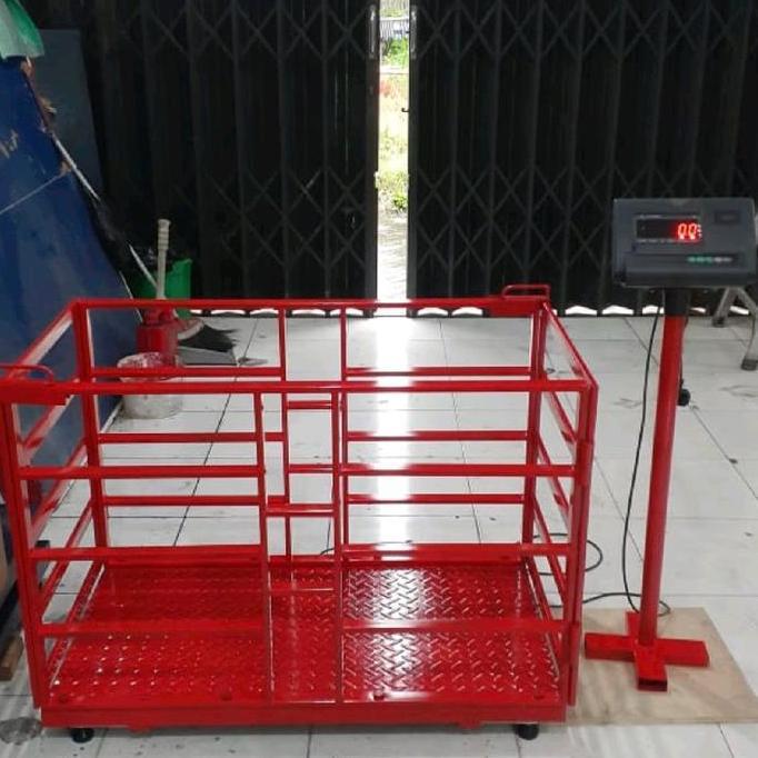 Timbangan Kerangkeng Domba Kambing